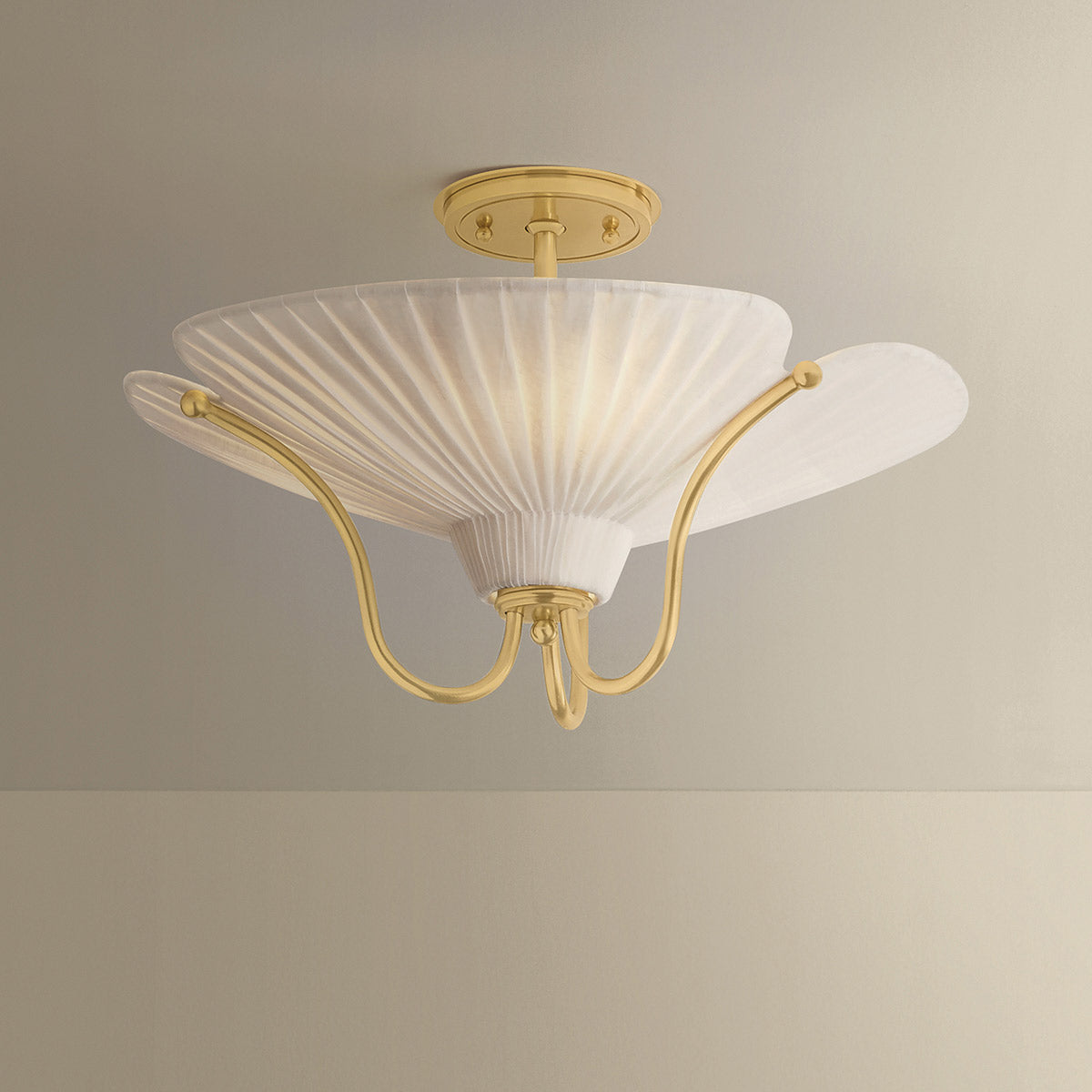 Gerhard Semi Flush Mount Ceiling Light in Detail.