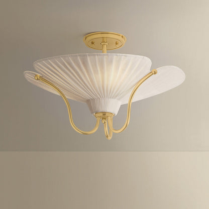 Gerhard Semi Flush Mount Ceiling Light in Detail.