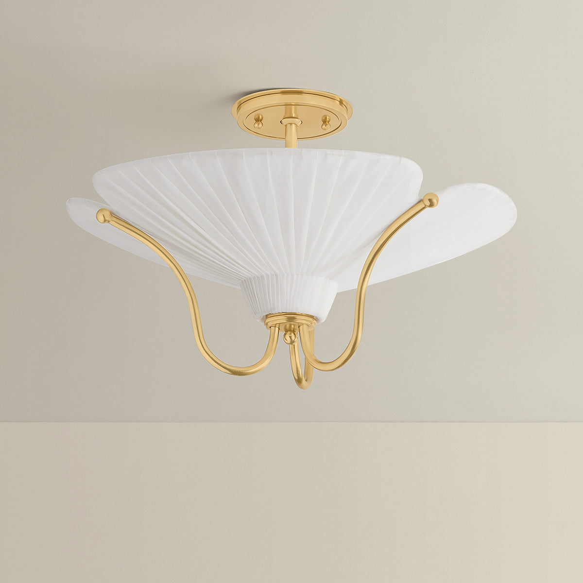Gerhard Semi Flush Mount Ceiling Light in Detail.