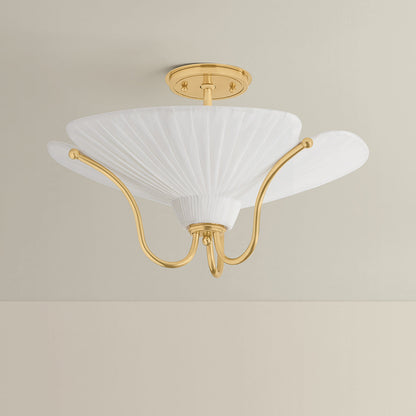 Gerhard Semi Flush Mount Ceiling Light in Detail.