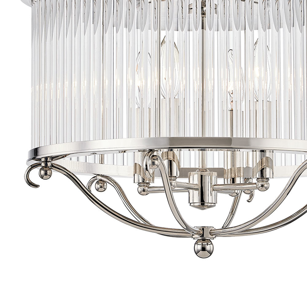 Glass No.1 Semi Flush Mount Ceiling Light in Detail.