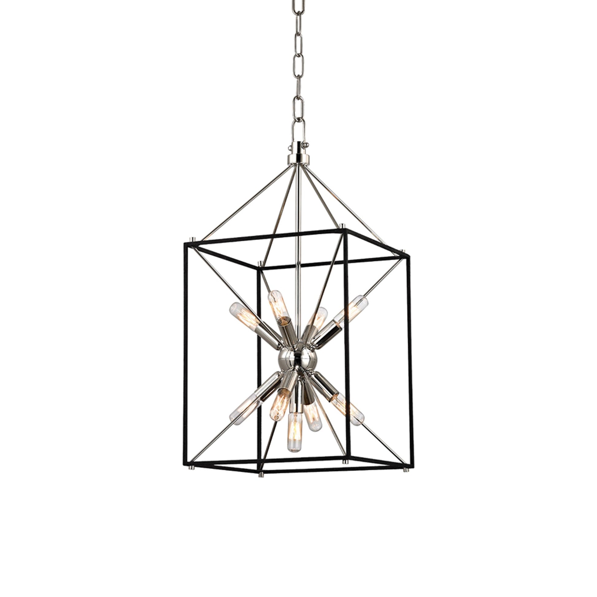 Glendale Pendant Light in Polished Nickel (Small).