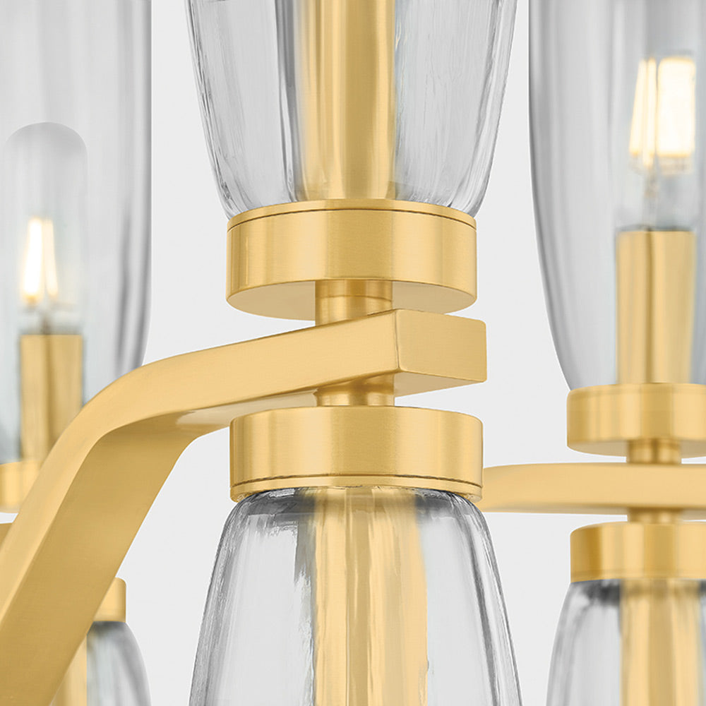 Harpswell Chandelier in Detail.