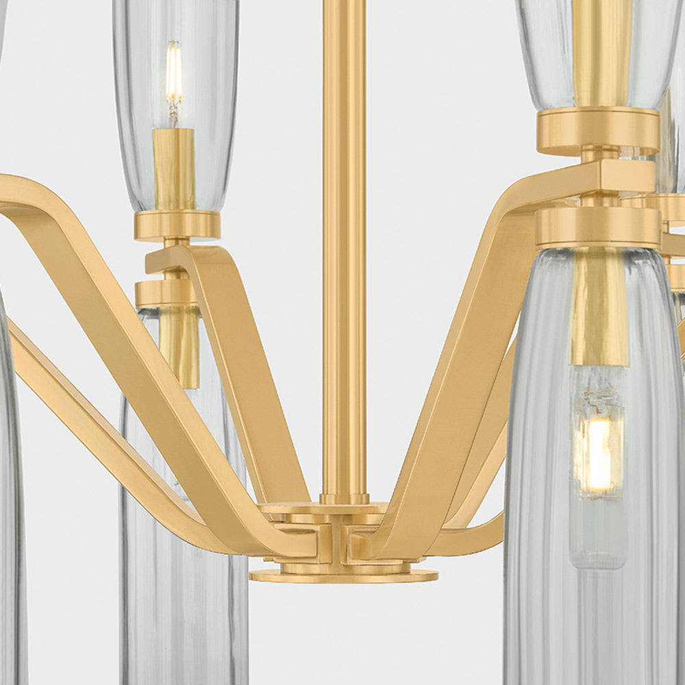 Harpswell Chandelier in Detail.
