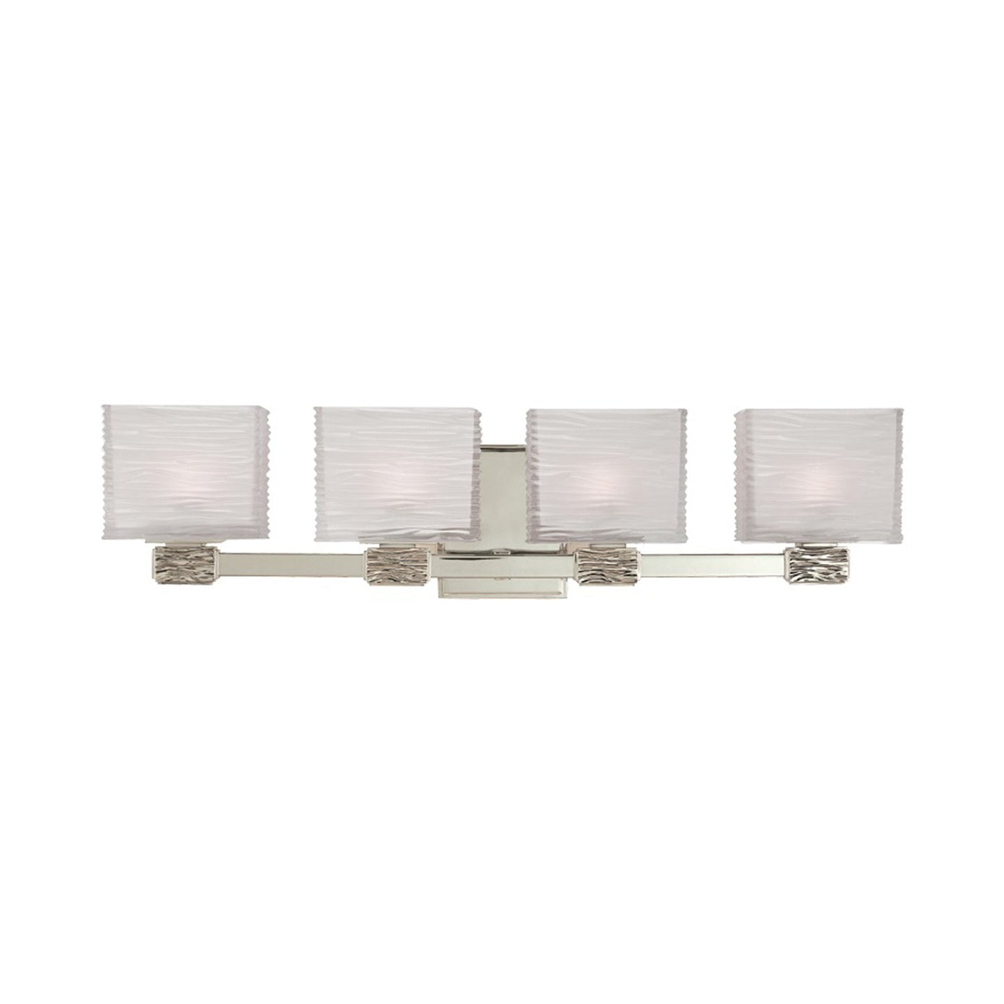 Hartsdale Bath Vanity Light in Satin Nickel (4-Light).