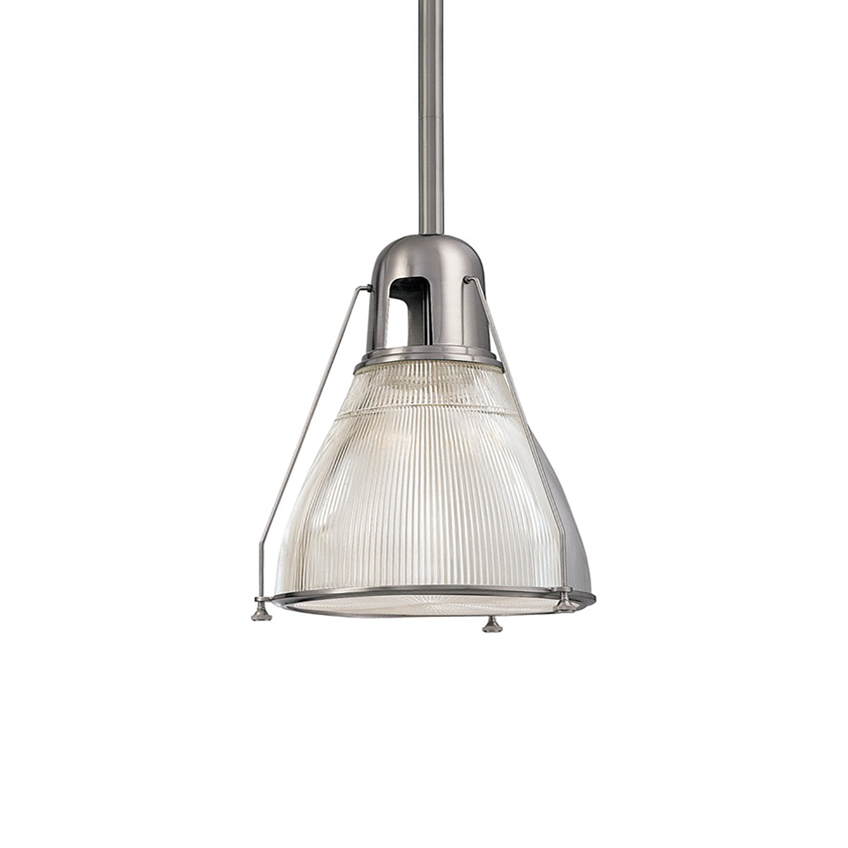 Haverhill Pendant Light in Satin Nickel (8-Inch).