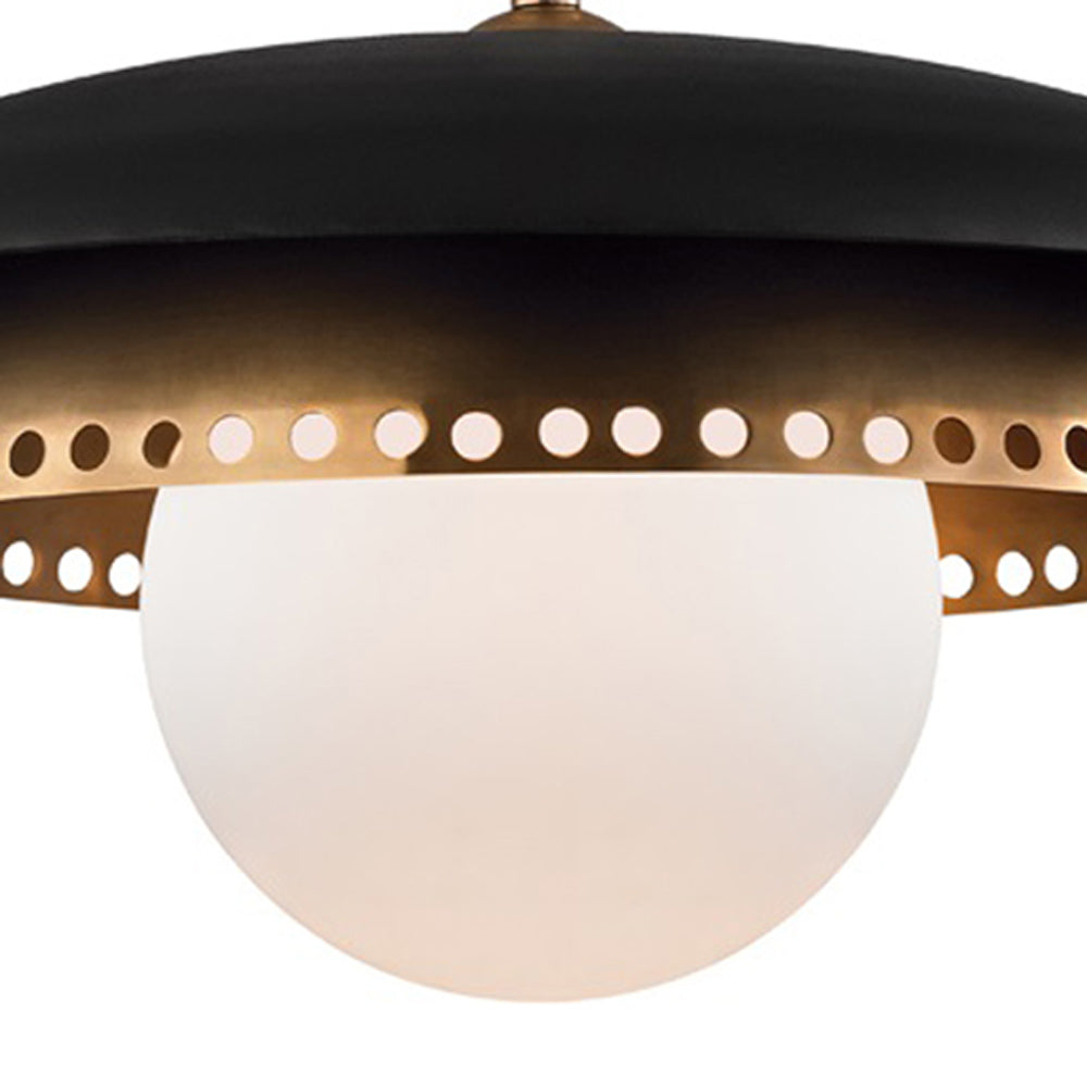 Herkimer Pendant Light in Detail.