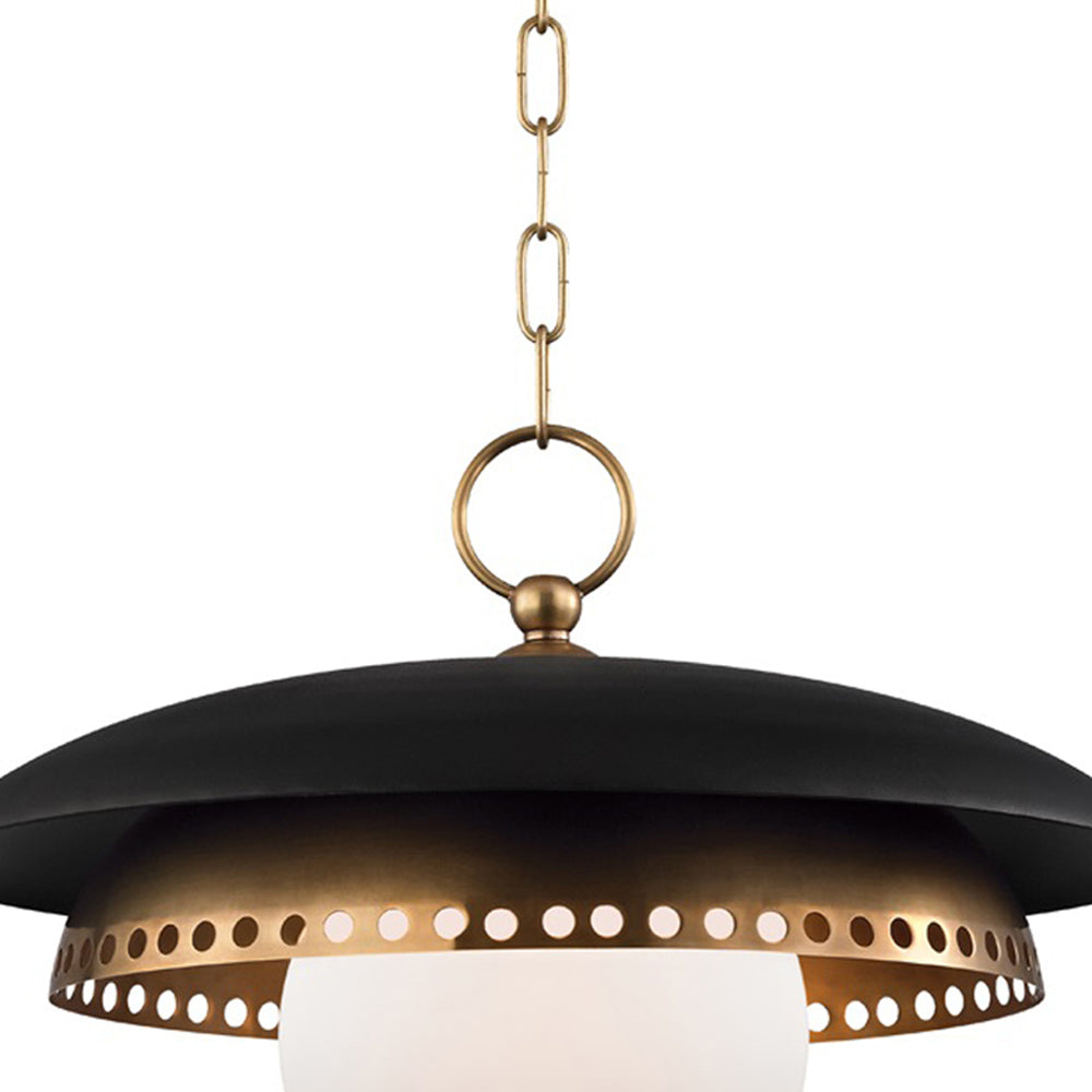 Herkimer Pendant Light in Detail.