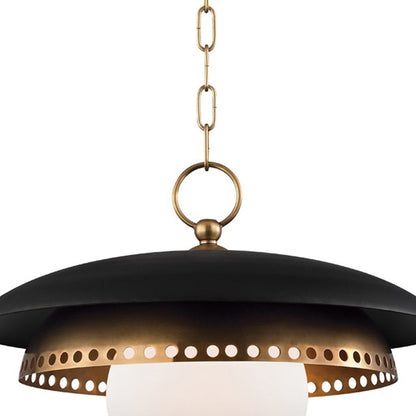 Herkimer Pendant Light in Detail.