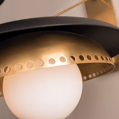Herkimer Wall Light in Detail.