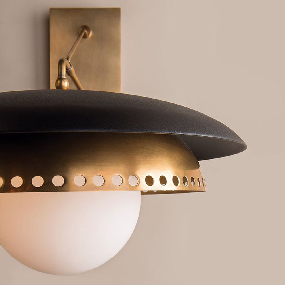 Herkimer Wall Light in Detail.