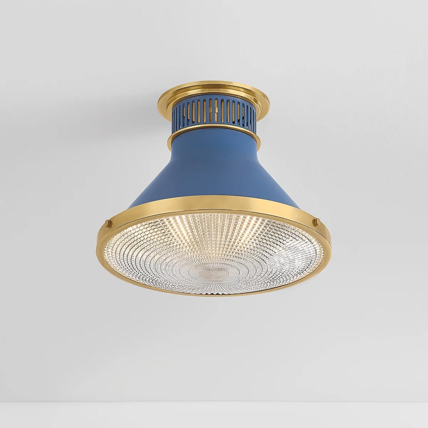 Highclere Flush Mount Ceiling Light in Detail.