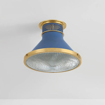 Highclere Flush Mount Ceiling Light in Detail.