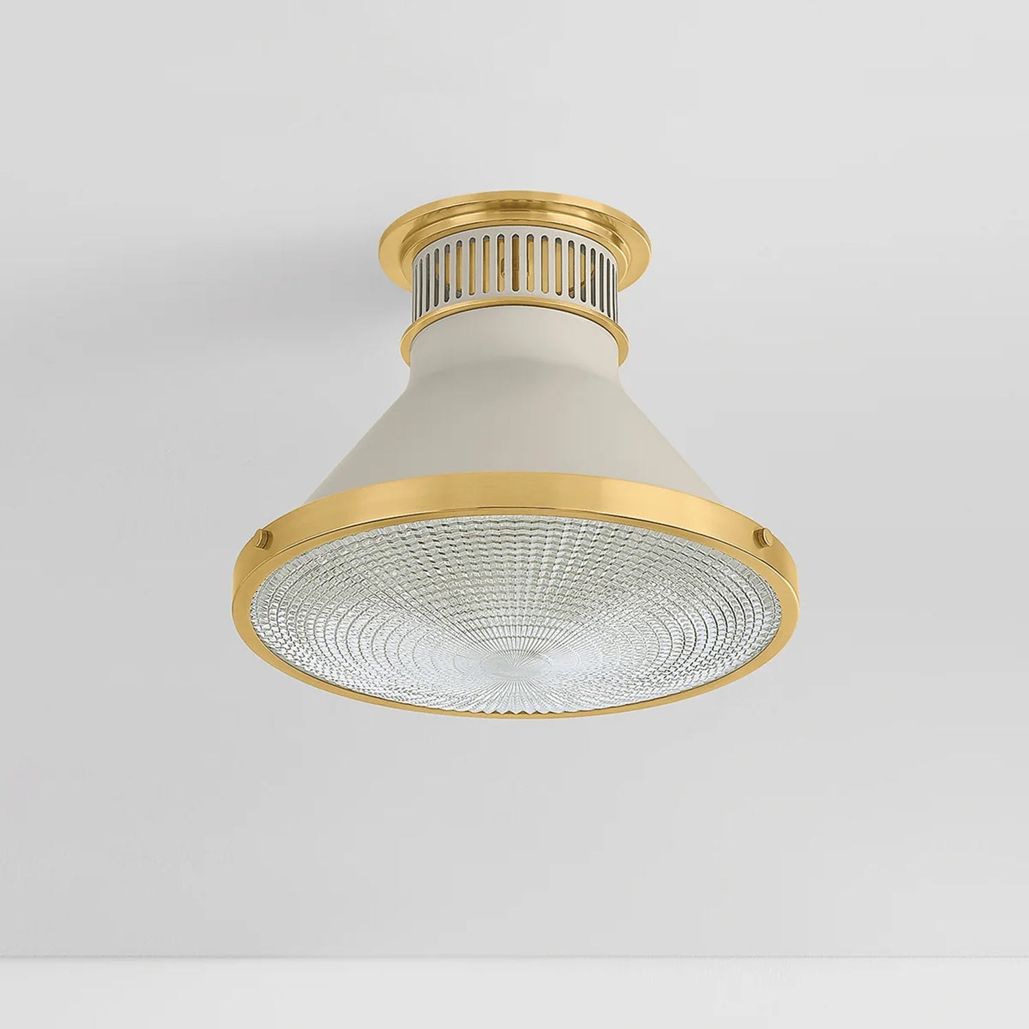 Highclere Flush Mount Ceiling Light in Detail.