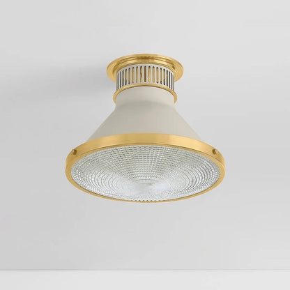 Highclere Flush Mount Ceiling Light in Detail.