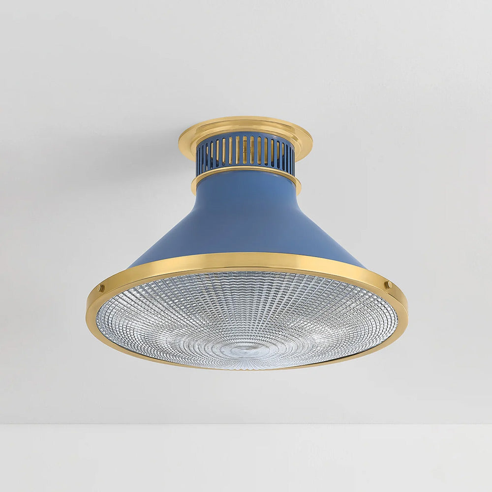 Highclere Flush Mount Ceiling Light in Detail.