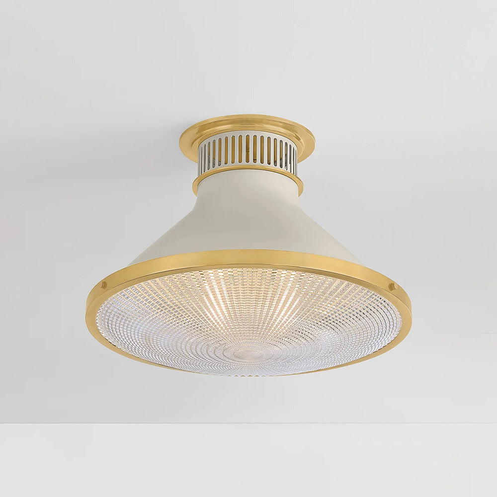 Highclere Flush Mount Ceiling Light in Detail.