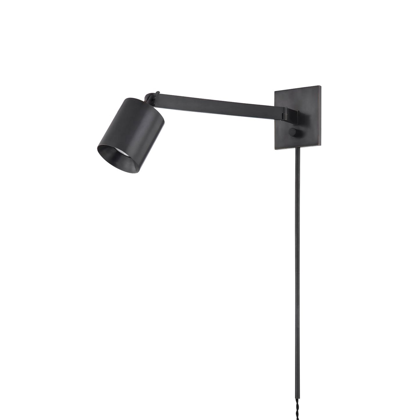 Highgrove Portable Wall Light in Distressed Bronze.