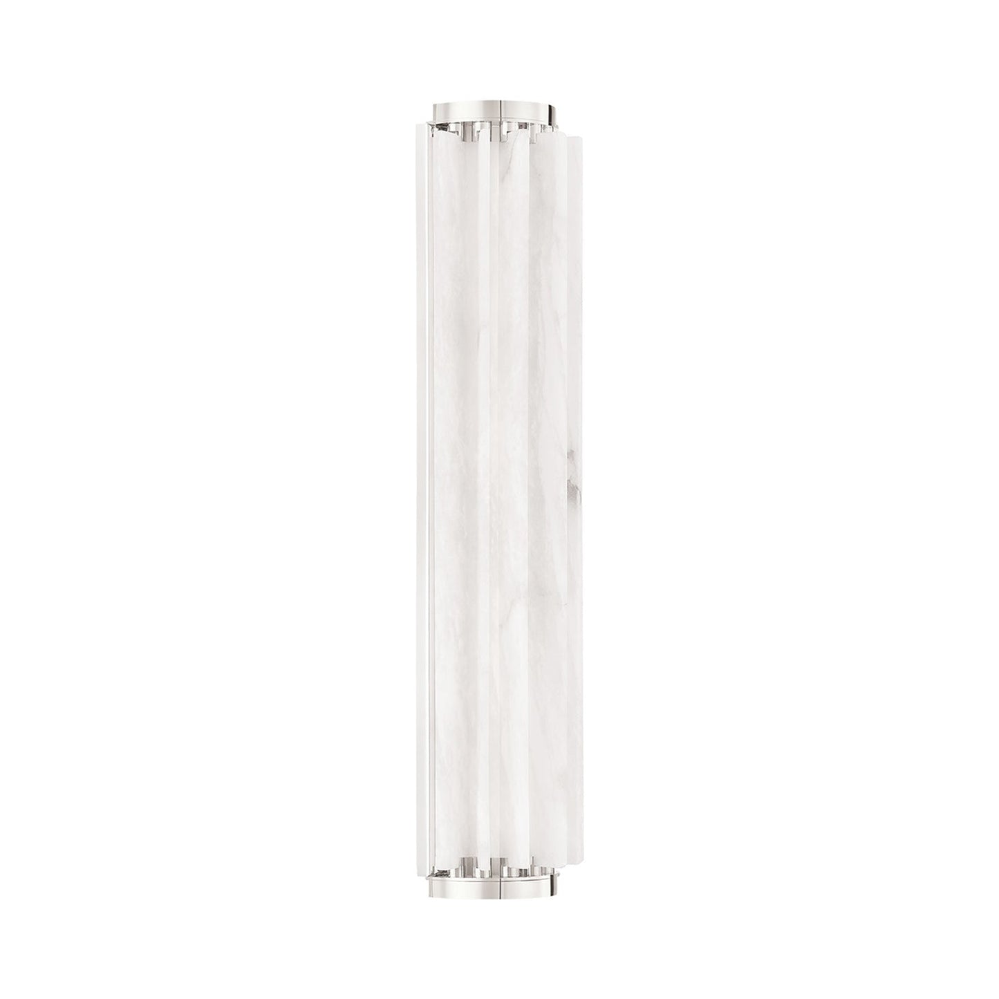 Hillside LED Wall Light in Polished Nickel (Large).