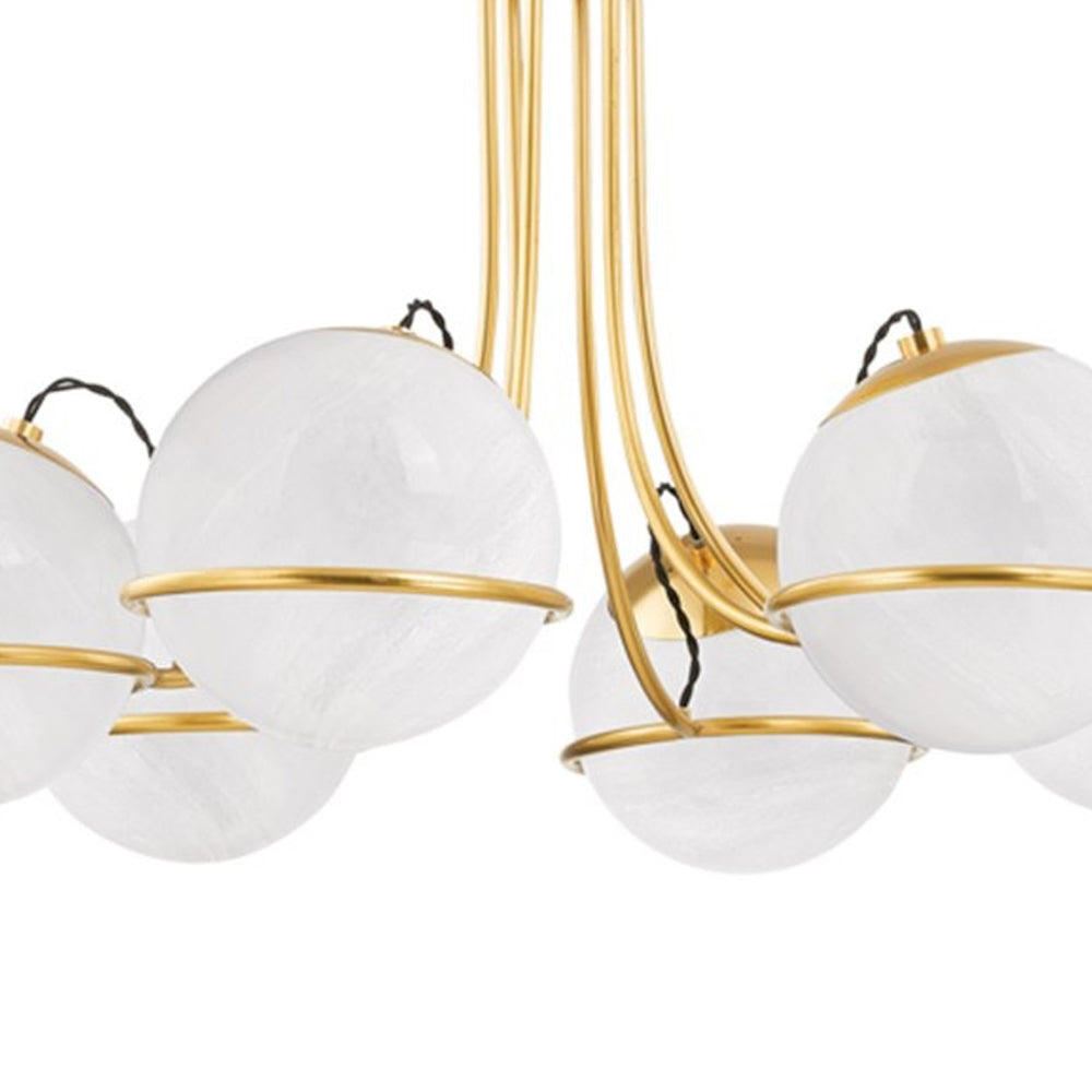 Hingham Chandelier in Detail.