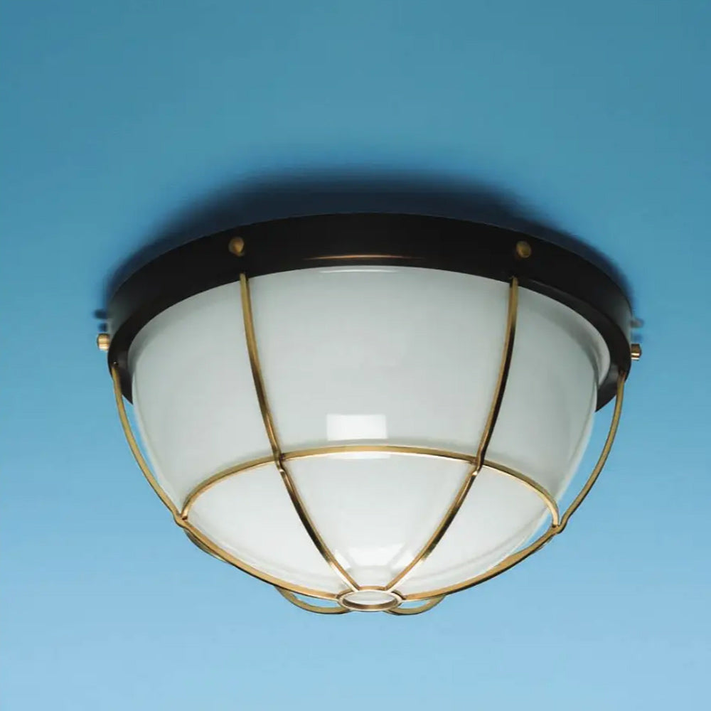 Holkham Flush Mount Ceiling Light in Detail.