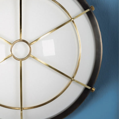 Holkham Flush Mount Ceiling Light in Detail.