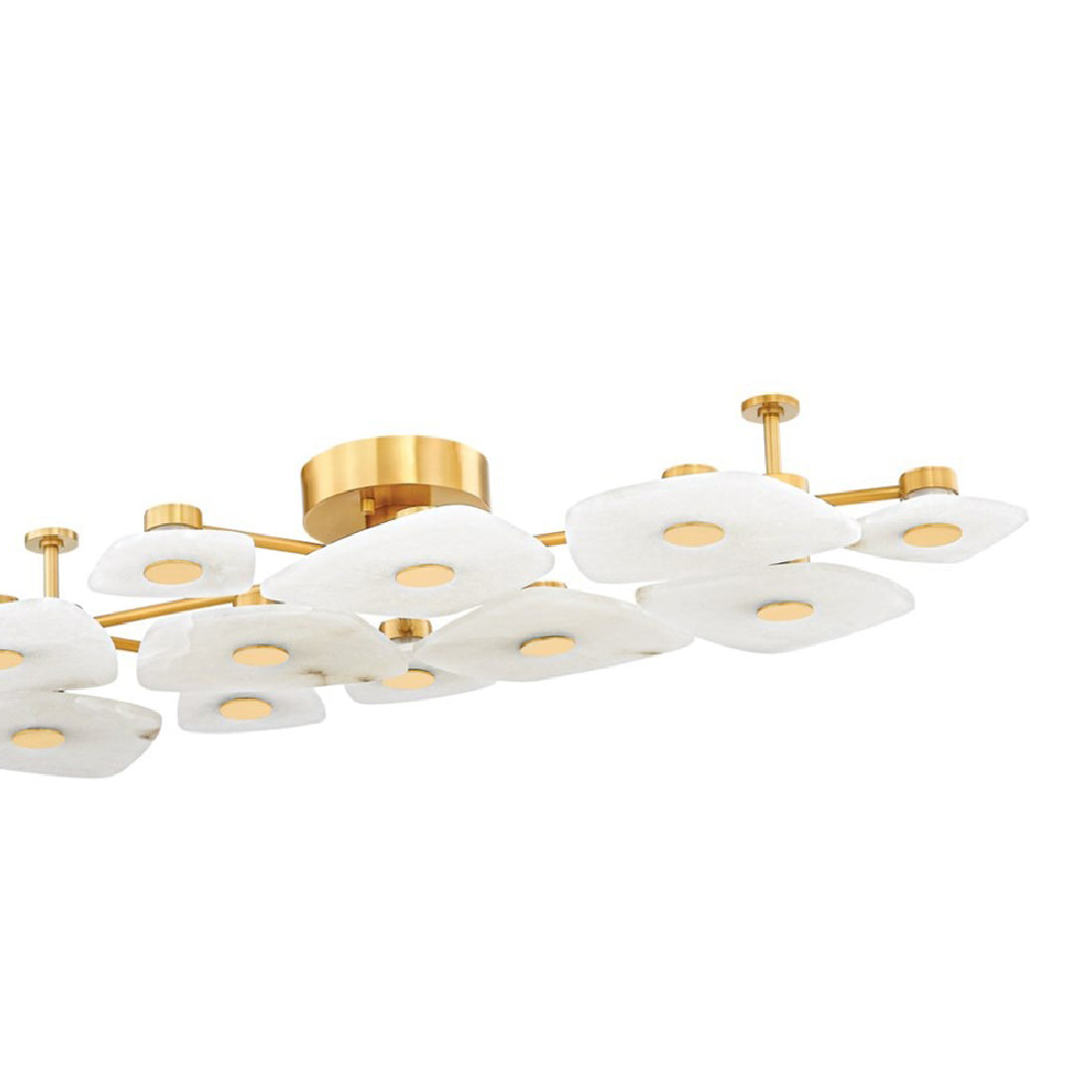 Holmdel LED Semi Flush Mount Ceiling Light in Detail.