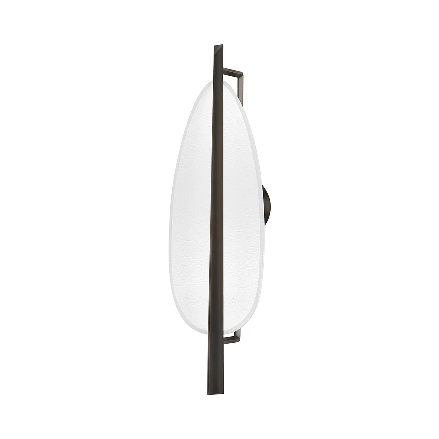 Ithaca LED Wall Light in Black Nickel.