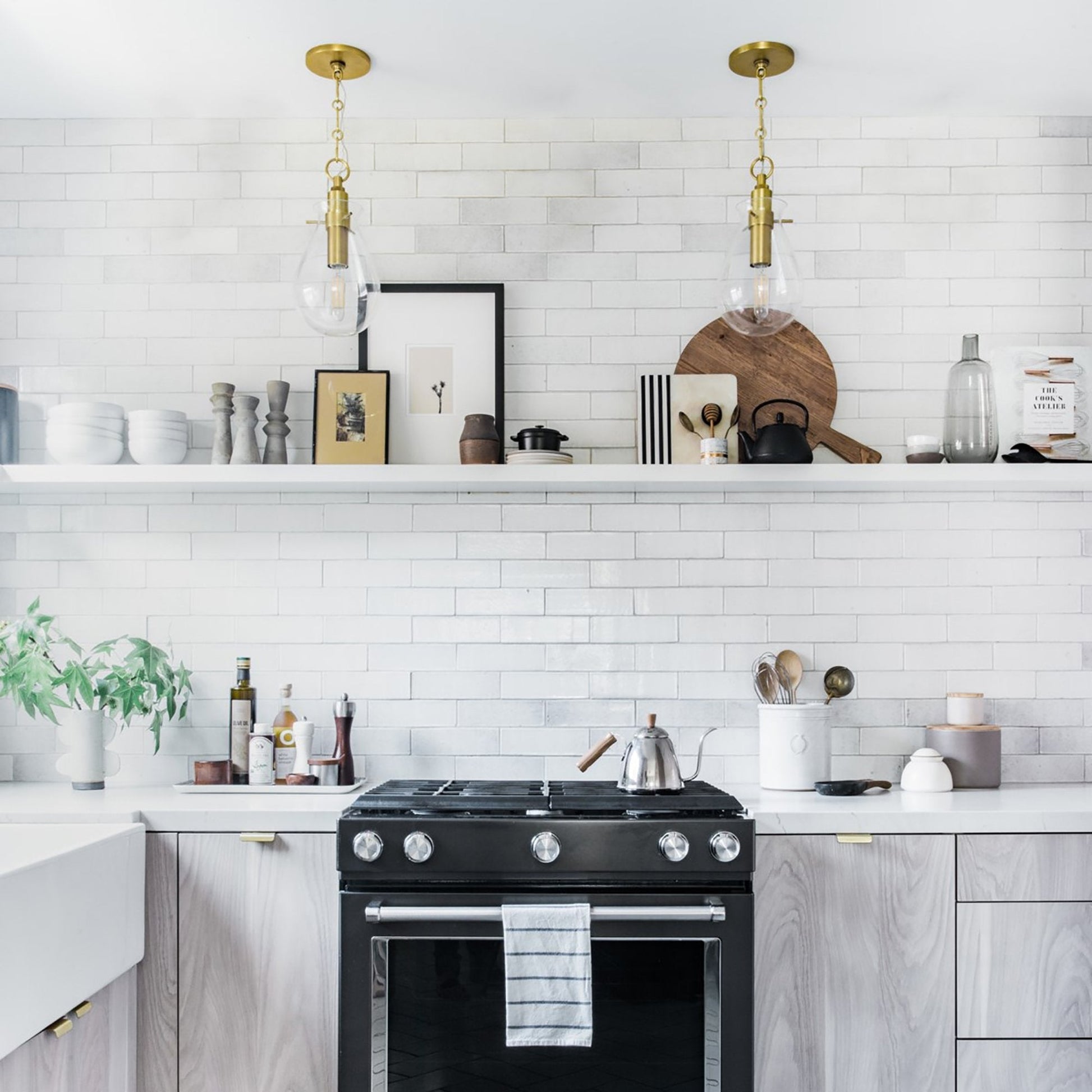 Ivy LED Pendant Light in kitchen.