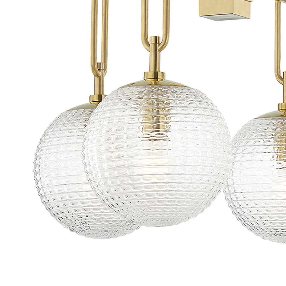 Jewett Chandelier in Detail.