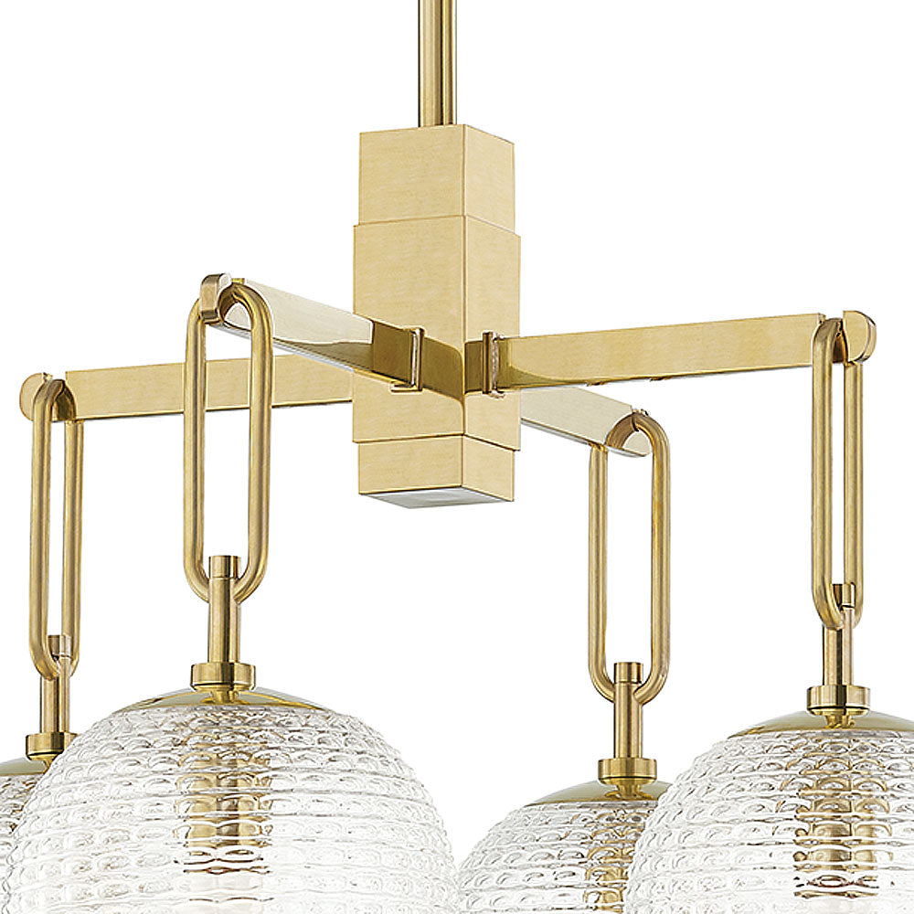 Jewett Chandelier in Detail.