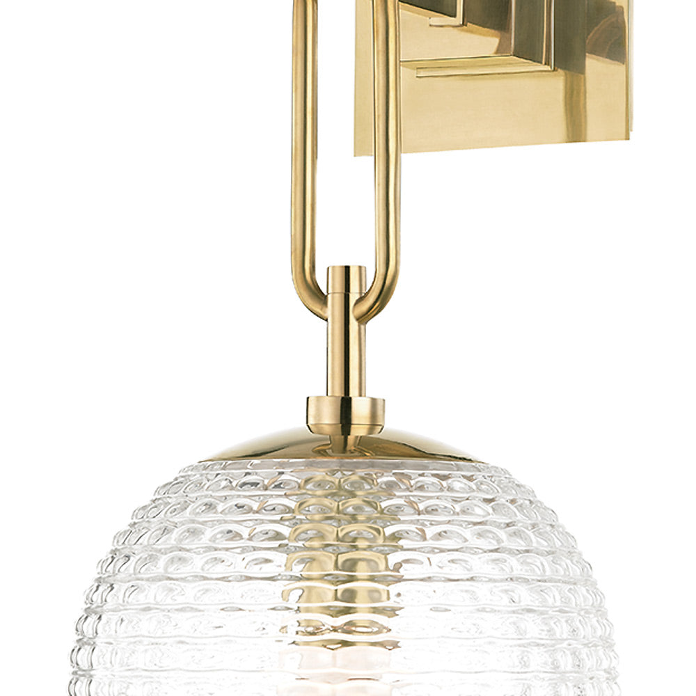 Jewett Wall Light in Detail.