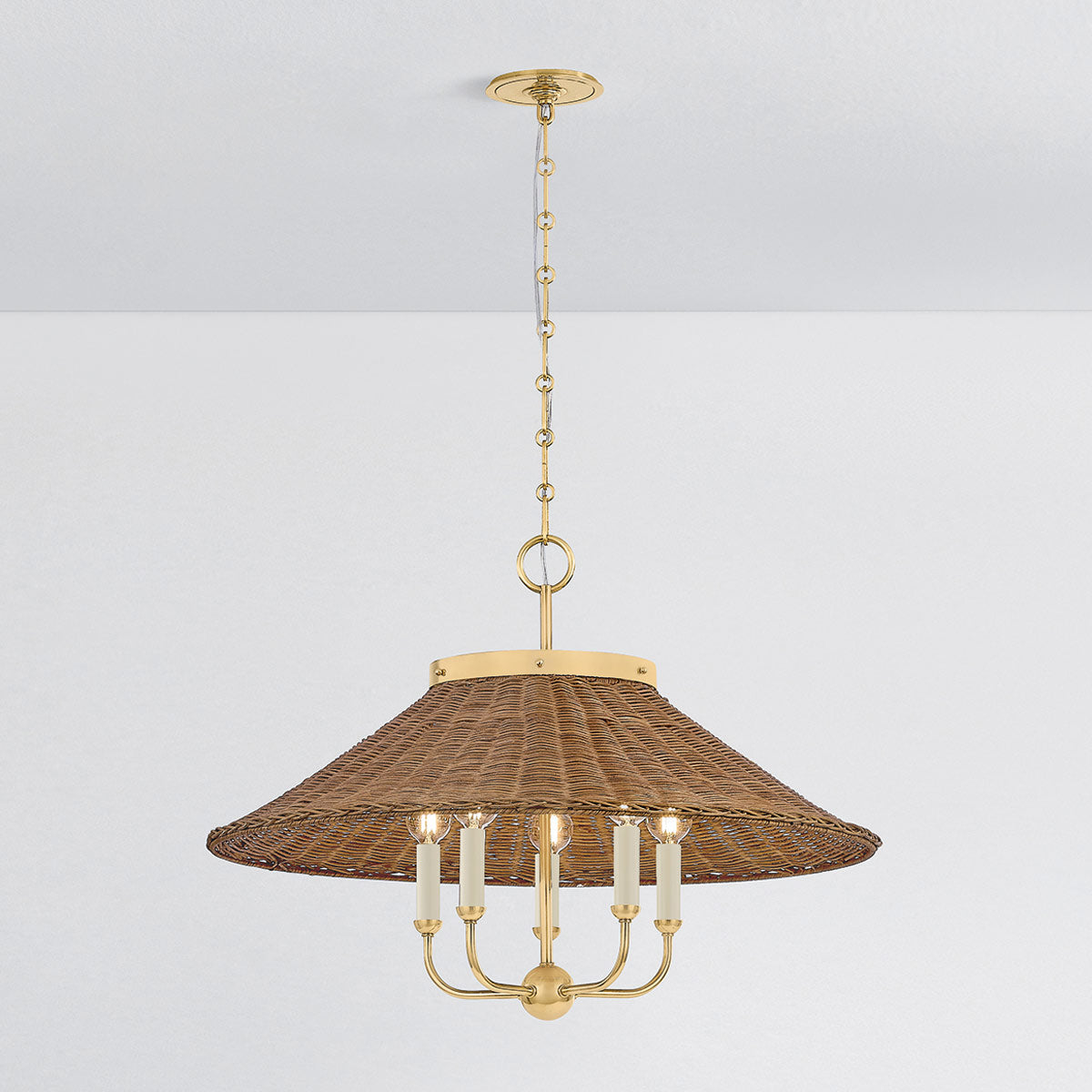 Kensington Chandelier in Detail.