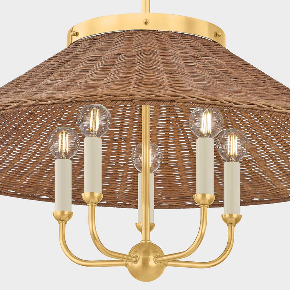 Kensington Chandelier in Detail.