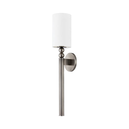 Lakeport Wall Light in Vintage Pewter.
