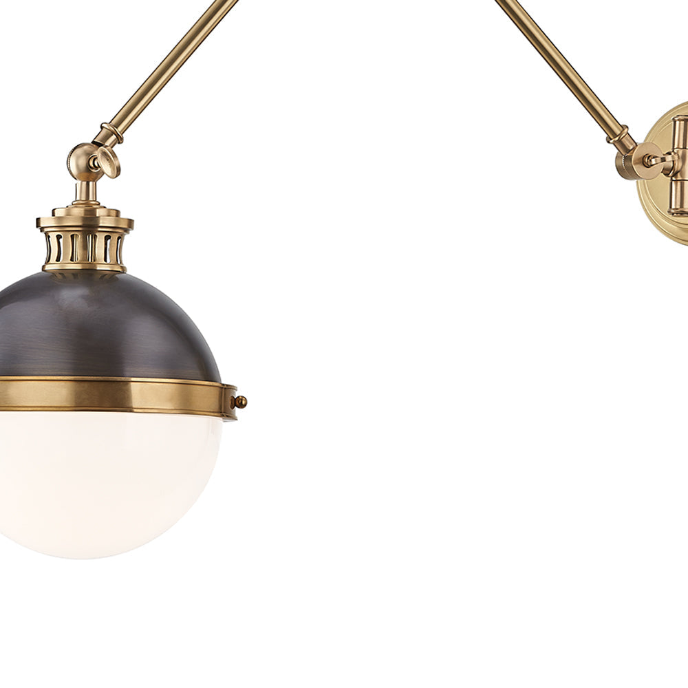 Latham Wall Light in Detail.