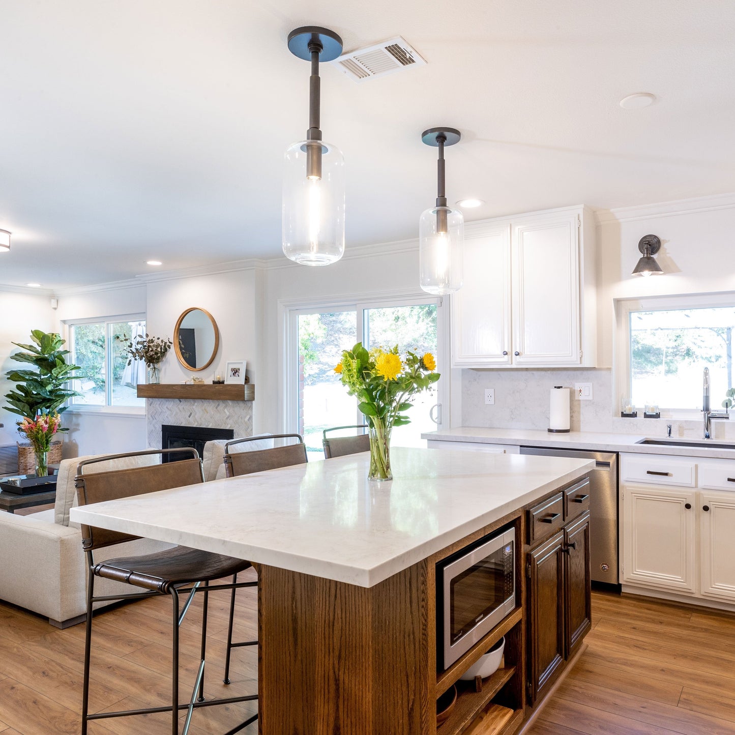 Lenox Hill Pendant Light in dining room.