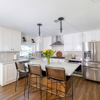 Lenox Hill Pendant Light in dining room.