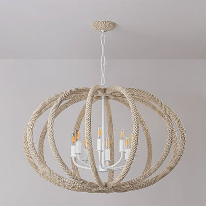 Lewiston Chandelier in Detail.