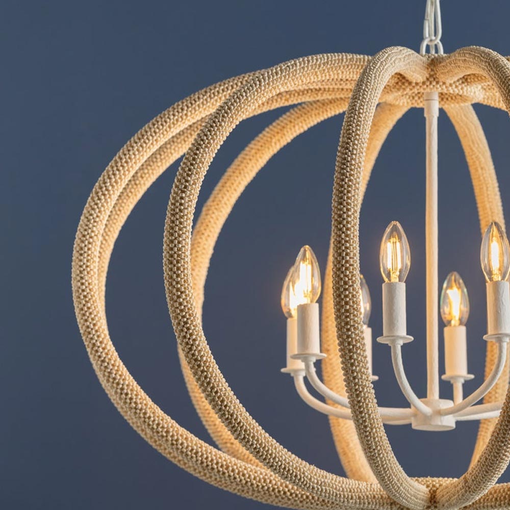 Lewiston Chandelier in Detail.