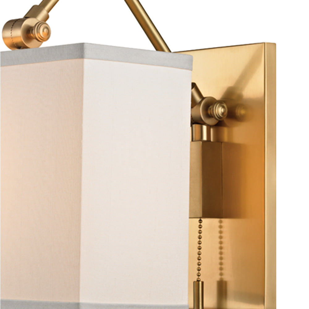 Leyden Wall Light in Detail.