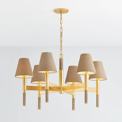 Lindenwood Chandelier in Detail.