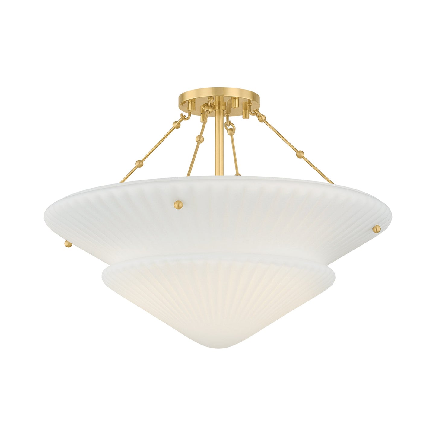 Loburn Semi Flush Mount Ceiling Light.