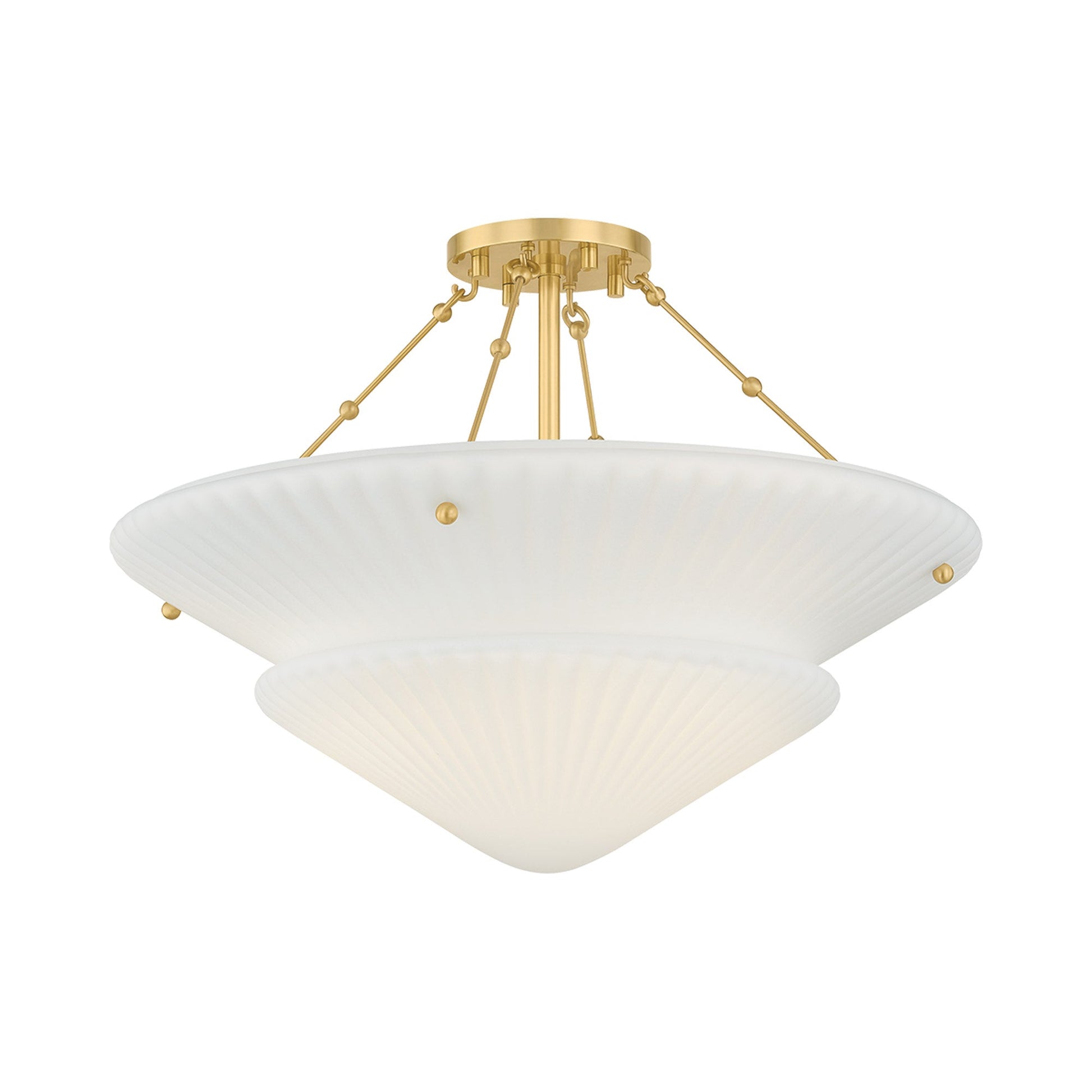 Loburn Semi Flush Mount Ceiling Light.