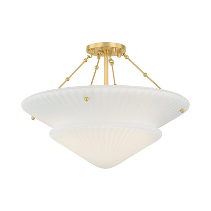 Loburn Semi Flush Mount Ceiling Light.