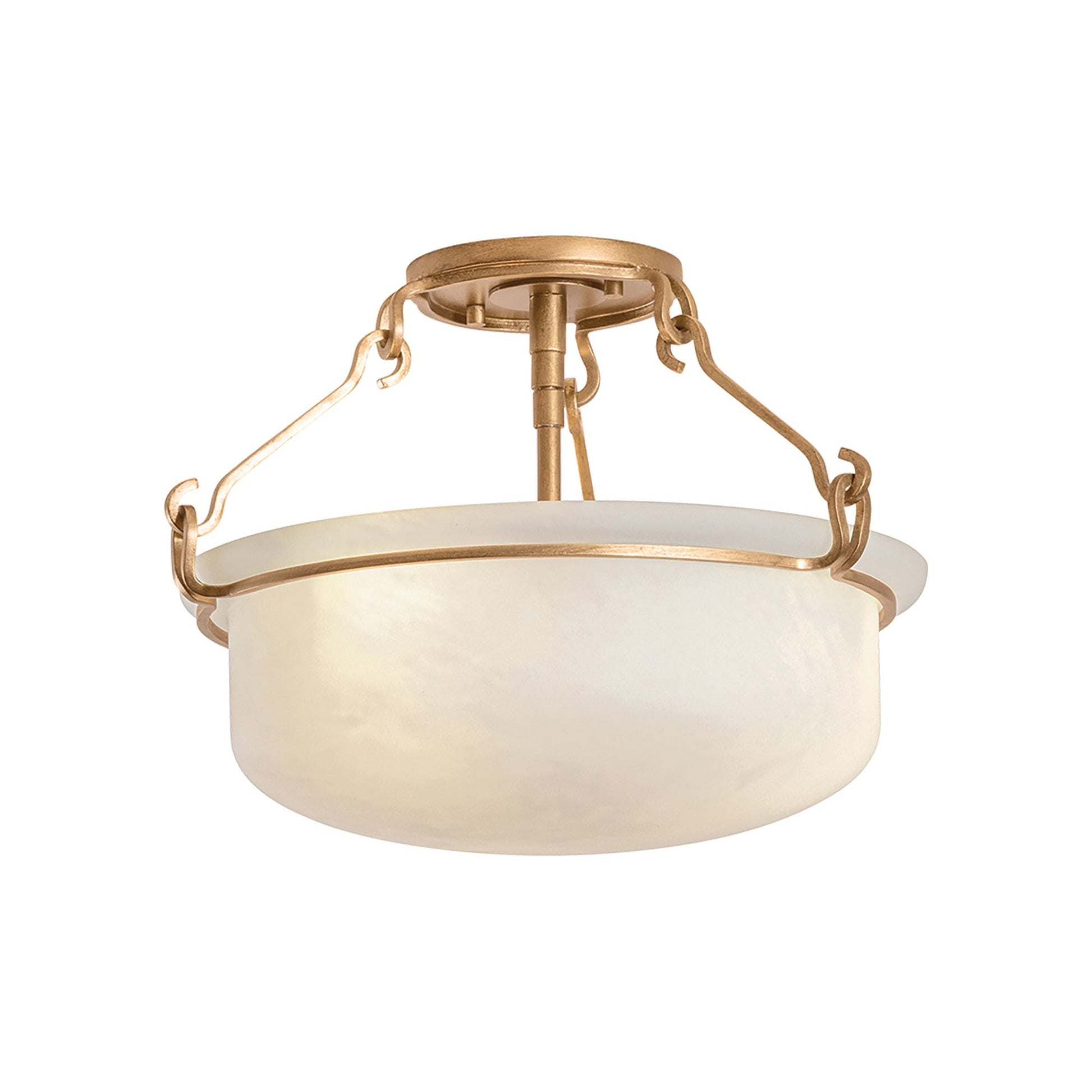 Lowerre Semi Flush Mount Ceiling Light (16.5-Inch).