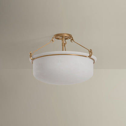 Lowerre Semi Flush Mount Ceiling Light in Detail.