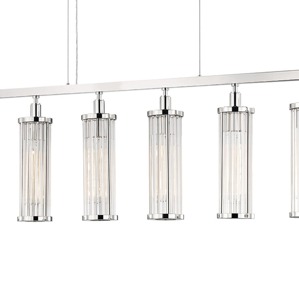 Marley Linear Pendant Light in Detail.