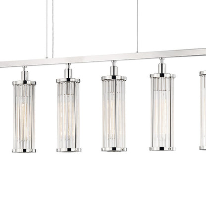 Marley Linear Pendant Light in Detail.