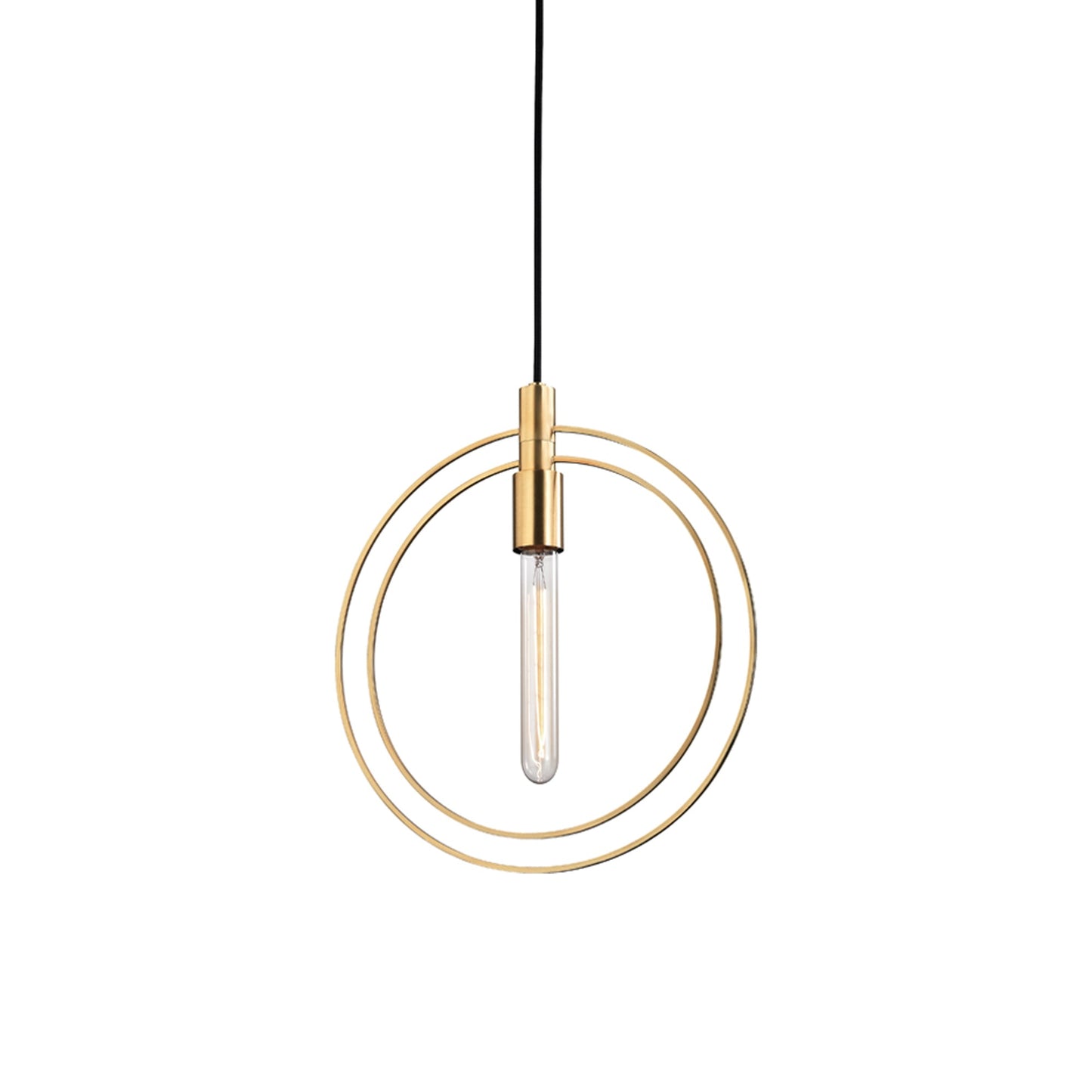 Masonville Pendant Light in Aged Brass (Large).